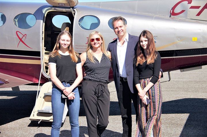 ️ Magnifique vol offert par notre partenaire AXAIR Aviation Inc. pour la famille Benoît…