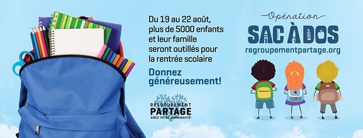 68895952_1352660168216575_8627938008823234560_o.jpg ▶ Du 19 au 22 août dans 15 Magasins-Partage de Montréal ▶ Distribution de…
