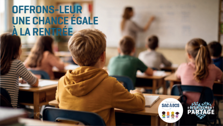 Regroupement Partage - Opération Sac à Dos 2026